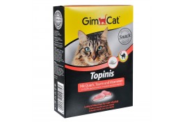 GimCat Cat Topinis - вітамінізовані ласощі для котів, з сиром і таурином 180т./220 г 