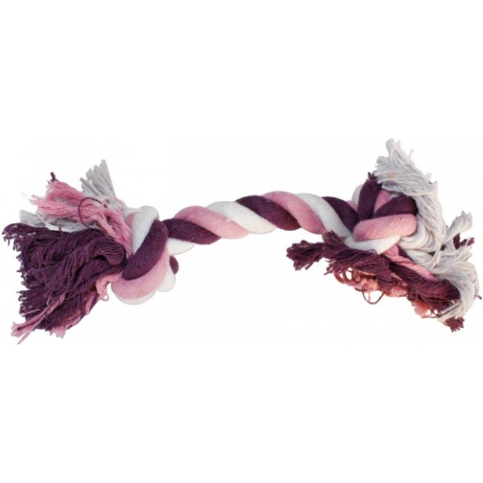 Croci игрушка для собак "Канат с узлами" (фиолетовый) 30 см