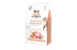 Brit Care Cat GF Sensitive HDigestion and Delicate Taste, (для вибагливих кішок)