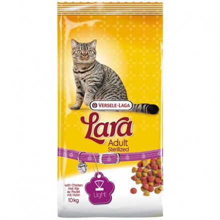 Lara Adult Sterilized сухой корм для стерилизованных котов с мясом курицы 10 кг