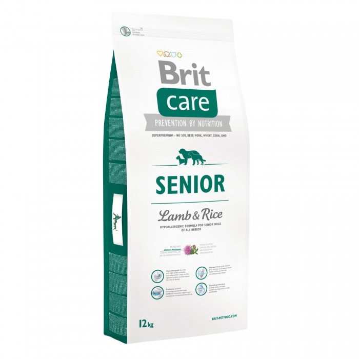 Brit Care Senior Lamb and Rice (для собак похилого віку всіх порід) 12 kg