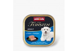 Animonda Vom Feinsten Adult with Chicken + Cod влажный корм с курицей и треской для собак 150 г