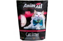 AnimAll "Рожева пелюстка" силікагелевий наповнювач для котів без аромату 3,8 л