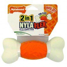 Nylabone Nyla Flex Weave Bone Giant игрушка для собак крупных пород с ароматом бекона 14,5см