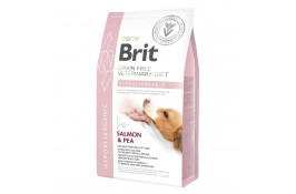 Brit GF VetDiets Dog Hypoallergenic cухий корм для собак з лососем, горохом і гречкою 2 kg 
