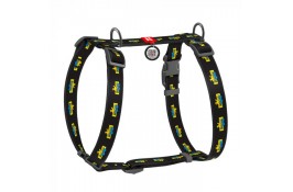 Collar WAUDOG Nylon Н-подібна шлея "Дім" з QR-паспортом для собак M