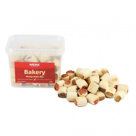 MERA Meaty Rolls Mix ласощі для собак мікс м'ясних рулетиків (3 см) 400 г