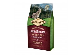 Carnilove Cat Hairball Controll з качкою і фазаном для виведення шерсті 2 kg