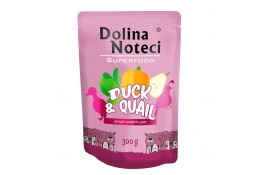 Dolina Noteci Superfood вологий корм для cобак з качкою та перепілкою 300 г