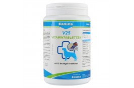 Canina V25 вітамінний комплекс для собак 700 г/210 таб.