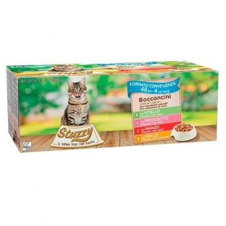 Stuzzy Cat Multipack влажный корм в соусе для котов (набор з 4-мя разними вкусами) 4,08 кг