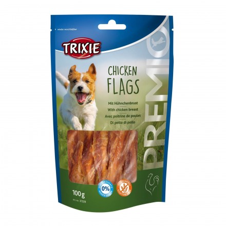 Trixie PREMIO Chicken Flags лакомства для собак куриная грудка 100гр