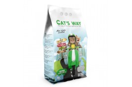 CAT'S WAY бентонитовый наполнитель для кошек с ароматом алоэ вера 10 л