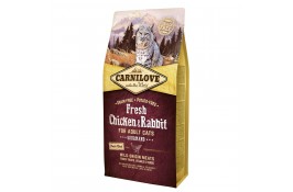 Carnilove Fresh Chicken and Rabbit Gourmand for Adult cats із куркою та кроликом для котів 6 kg