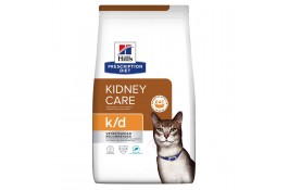 Hill's Prescription Diet k/d сухой корм при заболеваниях почек котов с тунцем 0,4 кг