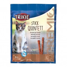 Trixie PREMIO Quadro-Sticks лакомство для котов палочки с ягненком и индейкой 25гр