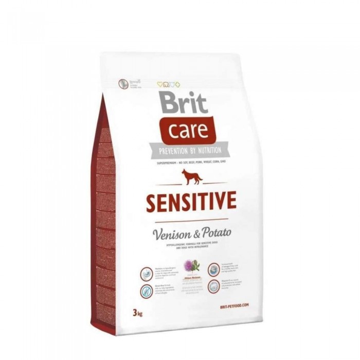 Brit Care Sensitive Venison and Potato (для собак всех пород с олениной) 3 kg 