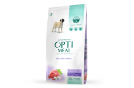 Optimeal Dog Adult Small сухой корм для собак малых пород с уткой 12 кг