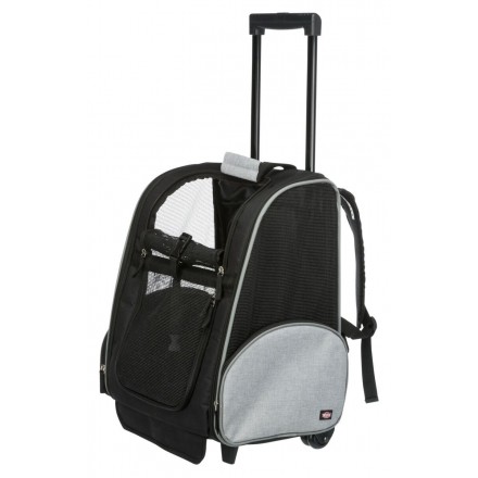 Trixie Tbag Trolley сумка-рюкзак на колесах для котов и собак черная 32х45х25 см