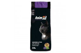 AnimAll деревний наповнювач для котів з ароматом лаванди 2,8 кг