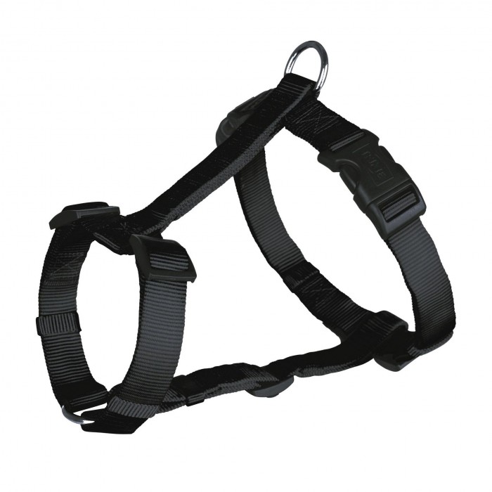 Trixie Classic шлея для собак средних и крупных пород (чёрная) M-L 50-75см/20мм