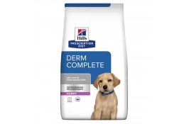 Hill's PD Canine Derm Complete Puppy для щенков при аллергии и пищевой непереносимости с яйцом и рисом 1,5 кг