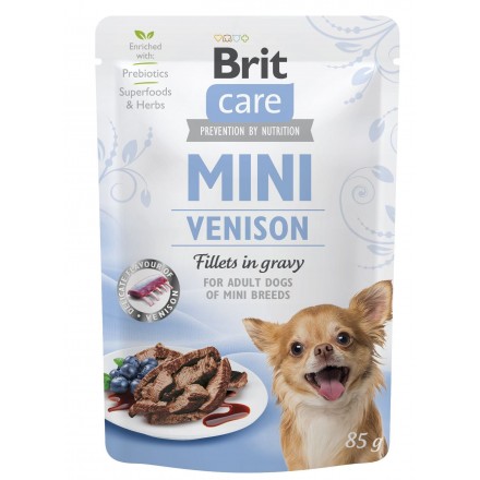 Brit Care Mini pouch филе в соусе дичь 85g