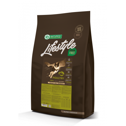 Nature's Protection Lifestyle Grain Free Poultry Adult All Breeds для собак с птицей 10 кг