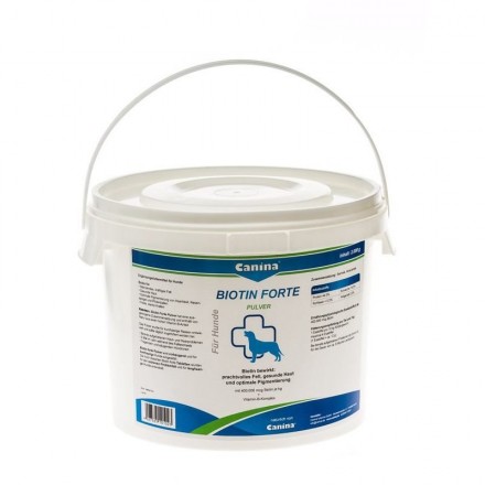 Canina Biotin forte витамины для здоровой шерсти и кожи собак 2 кг/600 таб.