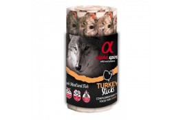 Alpha Spirit Dog Sticks Turkey полувлажные лакомства для собак из индейки 16*10г (палочки)