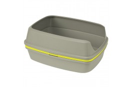 Moderna Lift To Sift Large туалет для котов с бортиком (серый) 56х42,7х27,3 см