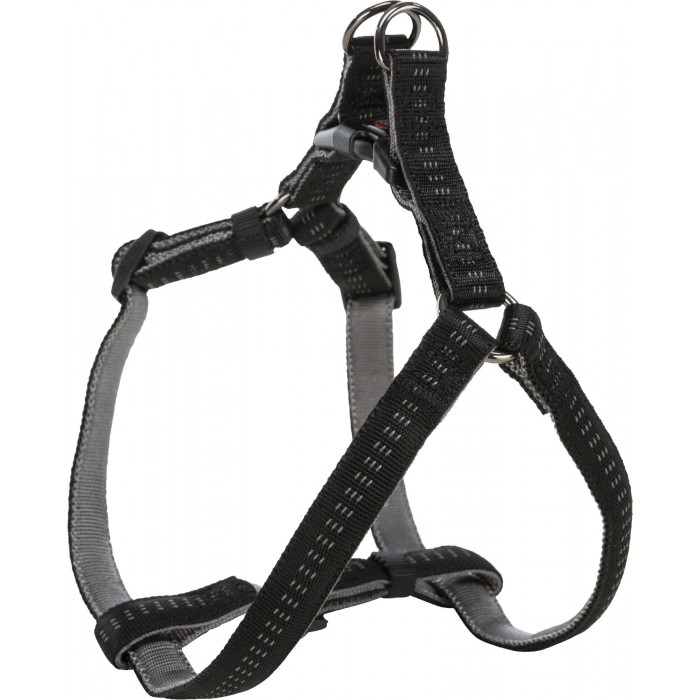 Trixie Softline Elegance шлея для собак крупных пород (чёрная)L 65-80см/25мм