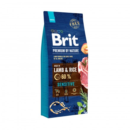 Brit Premium Dog Sensitive Lamb 15 kg