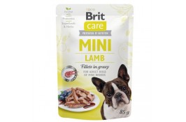 Brit Care Mini вологий корм для собак малих порід з ягням в соусі 85 г