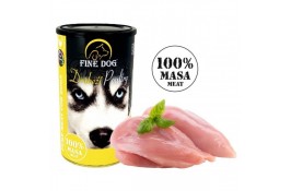 Fine Dog консерва з м'ясом птиці для собак 100% м'яса 1200г