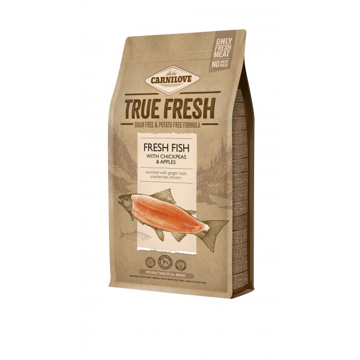 Carnilove True Fresh FISH for Adult dogs з рибою, нутом і яблуком для дорослих собак усіх порід 1,4 kg