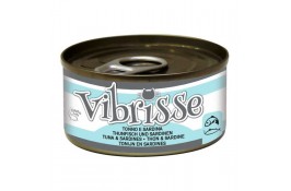 Vibrisse вологий корм для котів з тунцем та сардинами 70 г