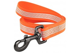 Collar WAUDOG Waterproof светоотражающий поводок для собак (оранжевый) M 1,22 м