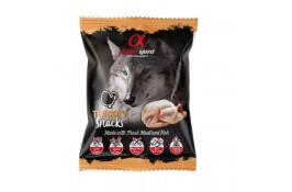 Alpha Spirit Dog Snacks Turkey напіввологі ласощі для собак з індички 50г (кубики)