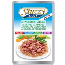 Stuzzy Cat Ham Veal влажный корм для котов с ветчиной и телятиной в желе 100 г