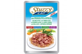 Stuzzy Cat Ham Veal влажный корм для котов с ветчиной и телятиной в желе 100 г