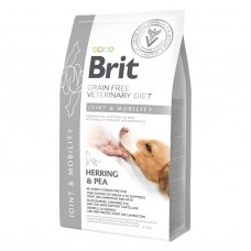 Brit GF VetDiets Dog Mobility cухий корм для собак для суглобів з оселедцем, лососем, горохом та гречкою 2 kg 
