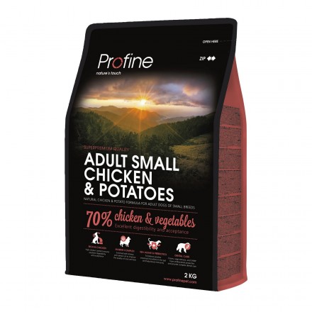 Profine Adult Small сухой корм для маленьких пород с курицей 2 кг