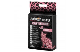 AnimAll Tofu Saсura соєвий наповнювач для котів з ароматом сакури 6 л