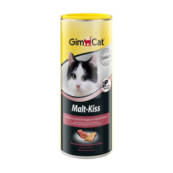 GimCat Malt Kiss&nbsp;для виведення шерсті зі шлунка кішок 450г/600шт.