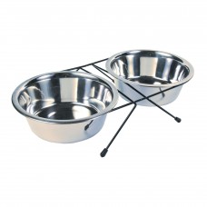 Trixie Eat on Feet стойка с 2 мисками для собак 2 шт. 1,8 л/20 см