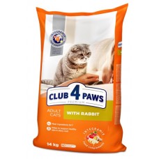 Club 4 Paws Premium Adult Cat Rabbit сухий корм для котів з кроликом 14 кг