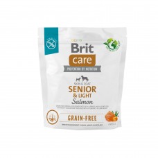 Brit Care Dog Grain-free Senior & Light беззерновий корм для старіючих собак з лососем 1 кг