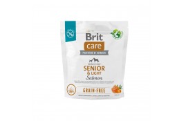 Brit Care Dog Grain-free Senior & Light беззерновий корм для старіючих собак з лососем 1 кг