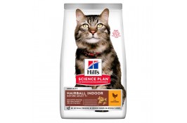 Hill's SP Mature Adult 7+ Haiball Indoor сухий корм з куркою для виведення шерсті у котів 1,5 кг